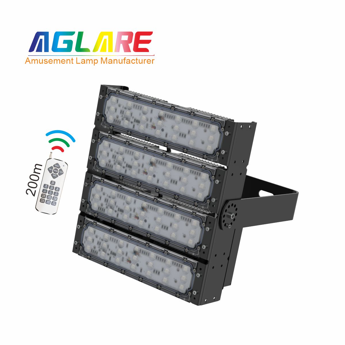 200W RGB彩色投光灯,变色户表射灯带？仄