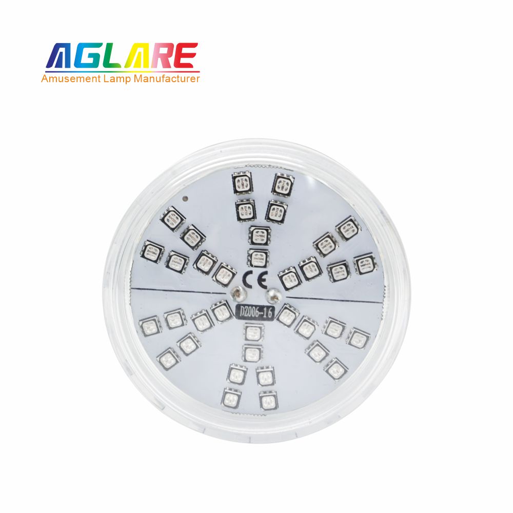 60mm RGB LED游乐场灯1-16自动法式旋转成效- AC24V， 42led