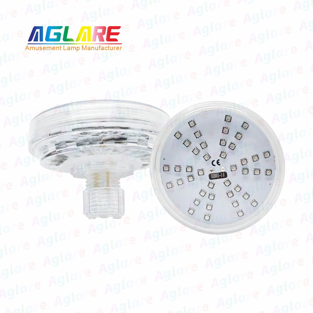 80mm RGB自动LED灯1-16旋转成效的游乐设施- AC24V， 48led